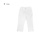 Latic Capri Slit Span Pants