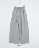 [unisex] Chiha Side Snap Wide Banding Sweatpants