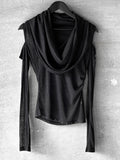Two Way Hood Off Shoulder Team Tee