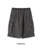 Fold Pocket Pigment Cargo Bermuda Pants