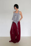 (2-way) WRAP HALTER SLEEVELESS