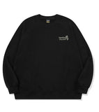 Positive Embroidery Raglan Sweatshirt