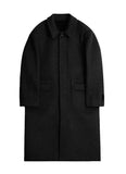 Odek Hidden Maxi Wool Long Coat