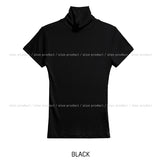 [U-BASIC] Jelly Ribbed Slim Short Polar Short Sleeve