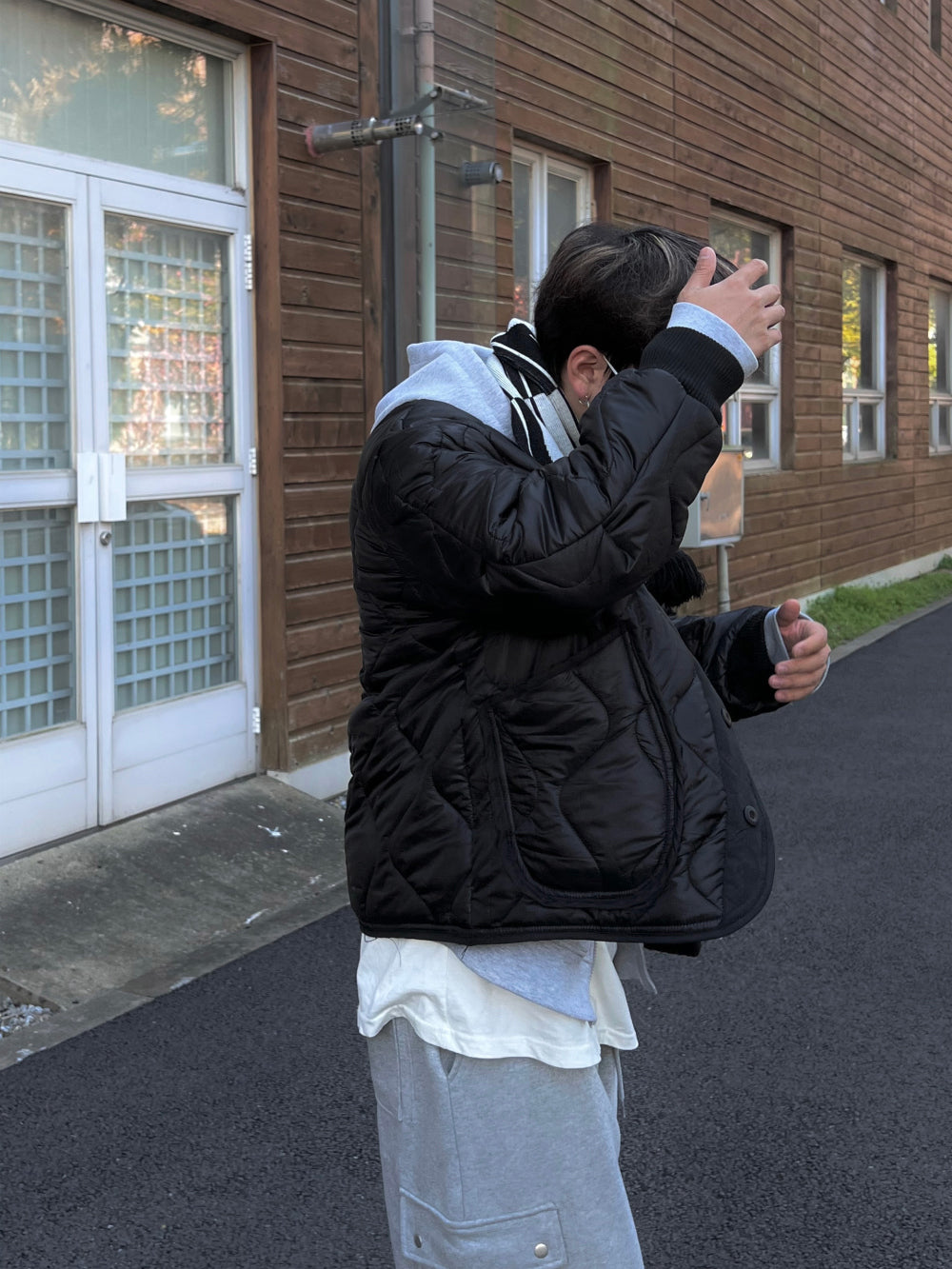 【DISCERNMENT】Shulate DIA Quilting Jacket DISCERNMENT (ディーサーメント) - シュレートダイヤ