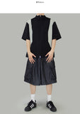 Halon nylon half jacket