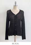 Alin V-neck Tefsa Cool Knit Cardigan