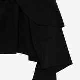 Kehi unbalanced mini skirt