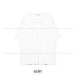 Bailou U-neck box short sleeves