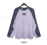 (UNISEX) Leah Color Scheme Raglan Long Sleeve