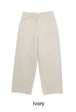 Blin Incision Wide Cotton Pants