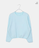 Duty round long-sleeved knit