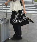 Obe Race Line Track Wide Pants