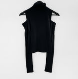 Detto Cut Out Turtleneck Tee