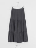Terrani Training Shirring Long Skirt