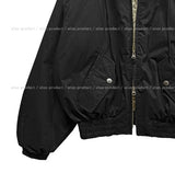 Malt Two-Way High-Neck Flight Jacket