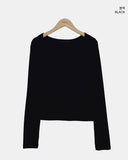 Mude Open Crop Cardigan