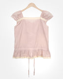 Aileen Frill Sleeveless Blouse