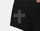 Pleddy Studded Shorts