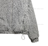 Loro High Neck Fur Hood Jumper