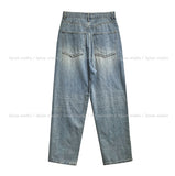 Ripple Semi Baggy Denim Pants