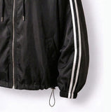 Storm Lightweight Side Track Hooded Jacket