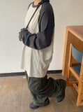 Tehit Curved Banding Cargo Wide Pants