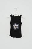 (W) Dark Flower Sleeveless