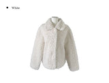 Juri Wool Collar Fur Jacket
