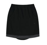 Layered Mesh Nylon Midi Skirt