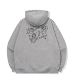 Fairy Angel Embroidered Hood Zip-Up