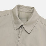 Laken Cotton Washed Zipper Blouson