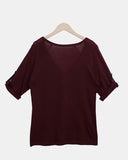 Dales Roll-up Three Quarter T-shirt