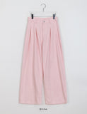 Neoki Color Stripe Wide Cotton Pants
