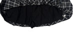 Dylan Check Ribbon Tiered Mini Skirt