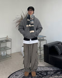 Dabetty Wool Color Matching Muffler