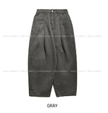 Brit Pleats Pintuck Balloon Pants