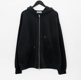 Turning Two-Way Hooded Zip-Up