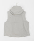 [unisex] Hata Two-Way String Hood Vest