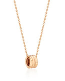 Triple Silver Cutout Necklace S