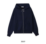 Flory Snap Two-Way Hooded Zip-Up