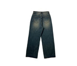 Thyssen Washing Denim Wide Pants