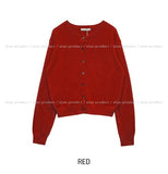 [U-BASIC/wool30%] Autumn Daily Round Cardigan