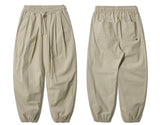 low key banding cool balloon pants
