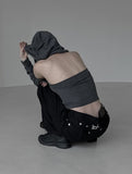 Idin Backless Hoodie
