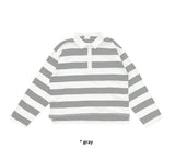 STRIPE CROP KARA T