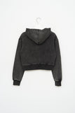 (W) Venom Line Cropped Hoodie