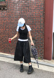 3-STAR PATCH BERMUDA PANTS