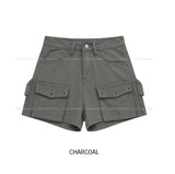 Luin Eyelet Cargo Shorts