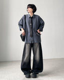 Well Slab Curve Wide Denim